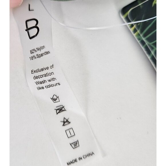 Blooming Jelly Womens One-Piece Swimsuit Ruched Cross Back Ties Size Large - Picture 11 of 12